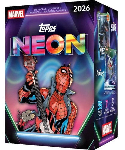 Topps neon marvel - topps, 2026