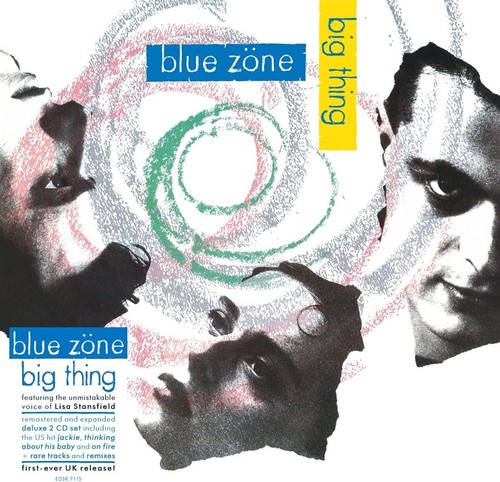 Blue zone big - blue, (2